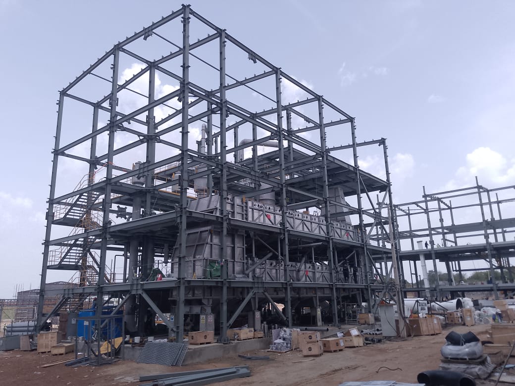 Industrial Steel Framework